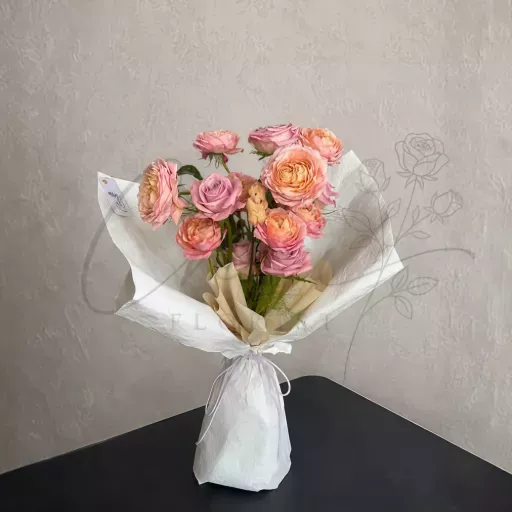 Birthday flower arrangement by Chouflorist_pg