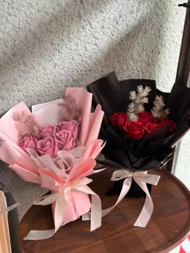 Tender Whisper Bouquet (Soap Flower)