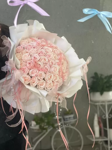 Whispers Of Love Soap Flower Bouquet (Soap Flower)