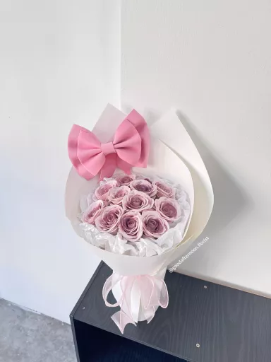 Big ribbon soap flower JB蝴蝶结香皂花束