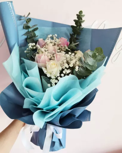 6 Stalks Rose Bouquet