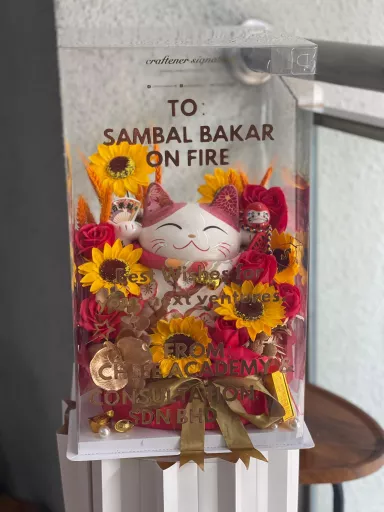 Fortune Blooms, Prosperity Beckons (Soap Flower)