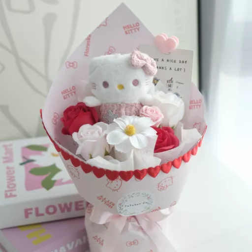 Hello Kitty Sweet Love Bouquet(PINK Wrapping)
