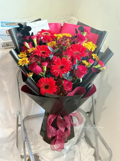 Crimson Noir Bouquet