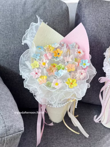 Ceramic flower JB 陶瓷花抱抱桶