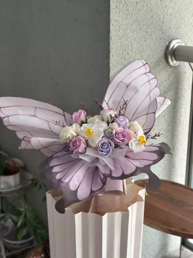 Butterfly Blossom Wishes (Soap Flower)