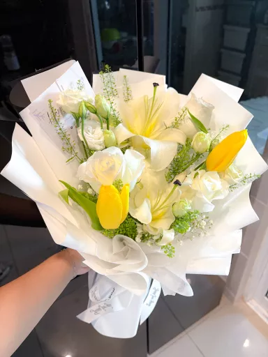 Serene Lily Bouquet