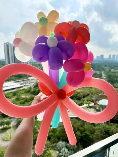 Colourful Flower Balloons