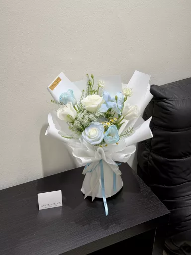 Blue Whisper Tulip Bouquet🎐