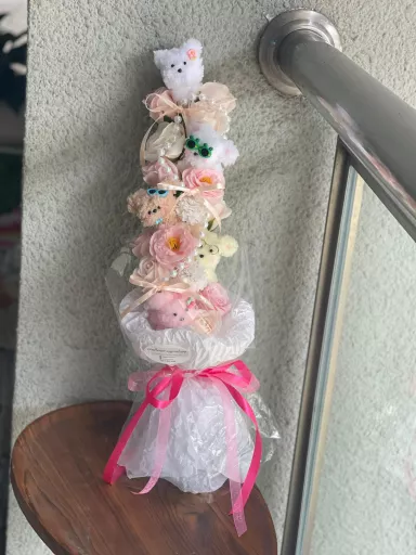 A Symphony Of Whimsy And Floral Elegance (Soap Flower)