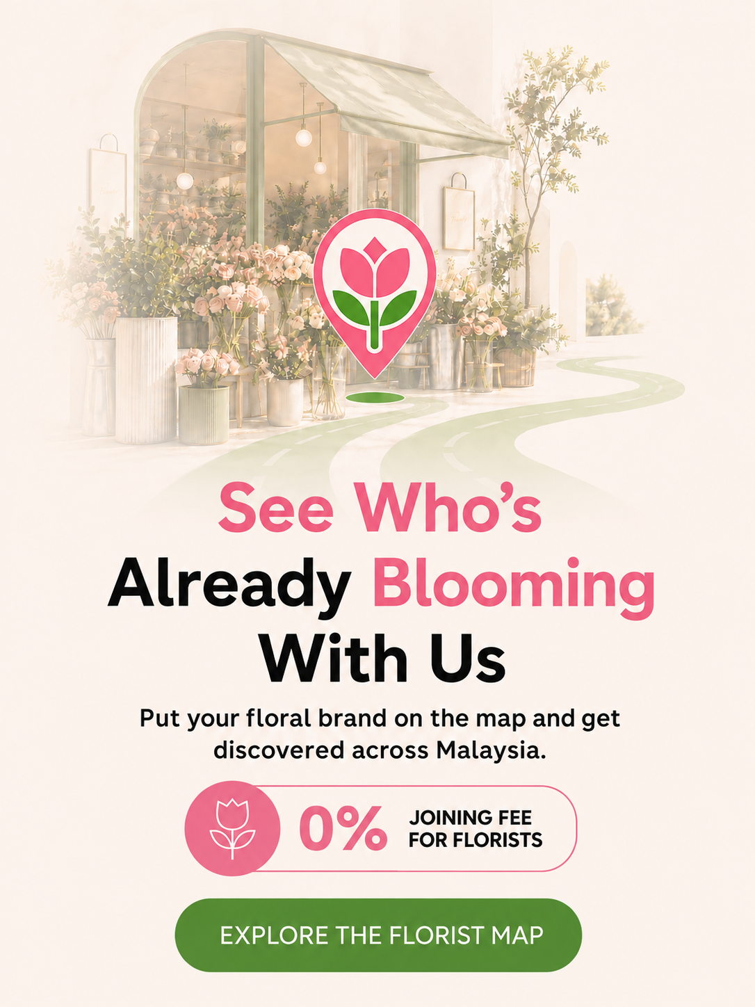Flower Hub mobile banner 1